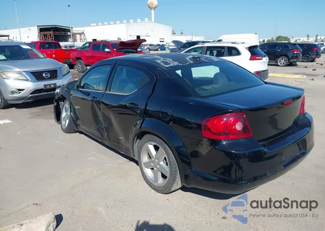 2013 Dodge Avenger Se z USA, uszkodzony, nr VIN 1C3CDZAB9DN594462